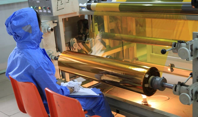 Poliimid bant süreci